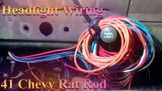 Wiring up the Headlights on the Hotrod