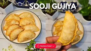 Suji Gujiya Recipe | Crispy & Soft | Sooji Gujiya | Festival Special Sweet Recipe @BhartisRasoi 