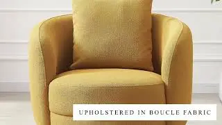 Gold + Boucl&eacute; = Mid-Century Heaven ✨ You Need to See This! | Mid in Mod