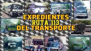 📁EXPEDIENTES DEL TRANSPORTE #9: MINI Especial del RECUERDO RUTA 113 🔥 #TBT-03