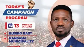 H.E KYAGULANYI SSENTAMU'S LAST  CAMPAIGN DAY  IN BUSIRO EAST & NANSANA MUNISPALITY