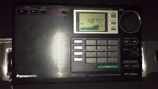 Panasonic RF-B65 vs Sony ICF-2001D; wonderful reception of Radio Difusora Roraima, 4875 kHz, Brazil