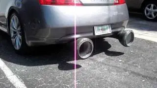 Djembe exhaust Infiniti g37s coupe