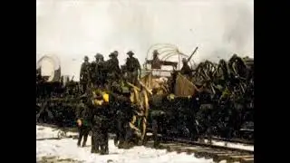 1898 U.S. cavalry supplies unloading at Tampa, Florida - Spanish Americaw War footage