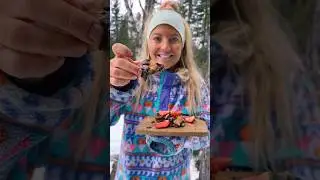 Nutella churros french toast ❤️ #outdoorcooking #campingfood #stormk&ouml;k #picknickmat
