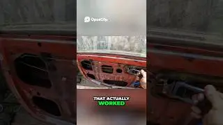 Car Repair Hack  Fixing a Broken Door Handle EASILY