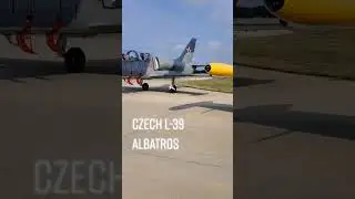 L-39 Albatros Jet #warbirds #militaryjets #sovietunion #russian #fighterjets #airshow #aircraft #jet