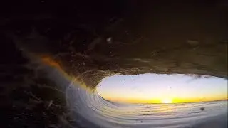 A Skeleton Bay sunrise with Andre Botha.