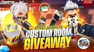 Free Fire Tournament practice Matches and giveaways Custom || GT RAJ || GARENA Free Fire || D-5 - B