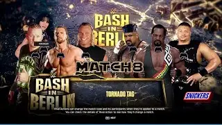 WWE2K25 UNIVERSE💭 BASH IN BERLIN Aug wk4, DX vs Nation of Domination ♨️ FULL MATCH X|S
