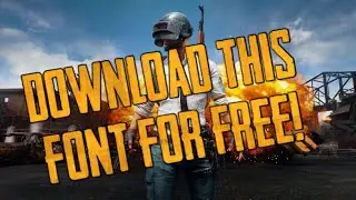 How to download PUBG FONT! 💯 WORKING.