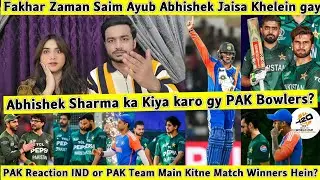 Abhishek Sharma Kay Liye Pakistan Ready hai?IND Vs PAK T20 Squad Comparison T20 Main BABAR ki Entry😱