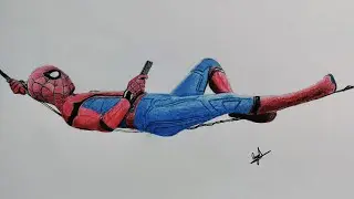 Spiderman Drawing | Look my drawing | #drawing #art