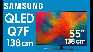 Samsung QLED Q7F 55&rdquo; 4K TV Stunning Picture & Smart Features, Smart Quantum Dot, gaming, streaming