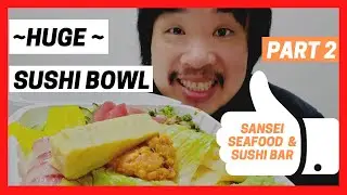 Huge Sushi Bowl and Shrimp Dynamite!!! Part 2 of Sansei Restaurant Take Out #placestoeathawaii
