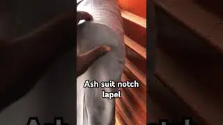 Ash suit notch lapel #design #tailor #music #sewing #suit #suitsuit #blazer #notch #tailoring