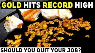 Should You Quit Your Job & Become A Full Time Gold Miner? Ep.1: Alluvial