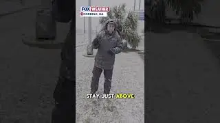 Snow Is Falling In South-Central Georgia