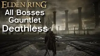 Elden Ring Gladiator Gauntlet Challenge - All Bosses Deathless Randomized
