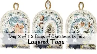 Watch Me Create Adorable Christmas Tags Step by Step!
