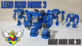 LEGO IGOR UPGRADE MECH MK 38 | MOC IRON MAN | LEGO IGOR  MARK 3 | Unofficial lego