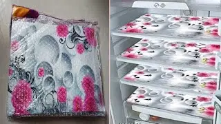Unboxing Fridge mats pack of 4 Just 133 rs only From Meesho || Ismart Ruthwik Vlogs.