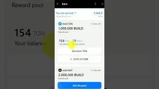 How to Farm BUILD on the Earn Telegram App