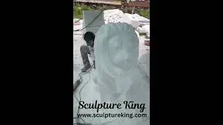 Work in progress 🔨🔨 Marble Lion Statue