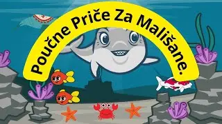 Dečije Priče o Malom Delfinu Koji Je Naučio Plivati.🐟&hearts;