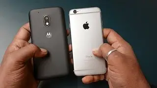 Moto G4 Play vs iPhone 6 (Crazy Comparison)