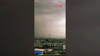 Cloudy day🦋 #iran #tehran #view #clouds #rainyday #viral #shorts