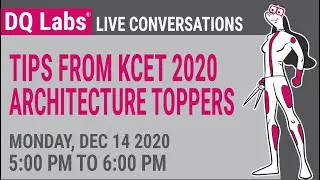 Tips from KCET 2020 Architecture Toppers