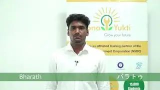 Bharat SonaYukti a Part of The Sona Group Intern talks in Japanese about his Technical Skill Sets