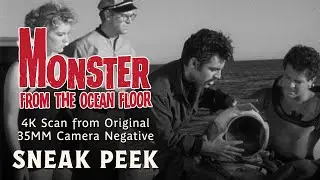 Sneak Peek | Monster From The Ocean Floor (1954) | New 4K Scan from 35mm Original Camera Negative