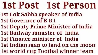 1st lok sabha speaker of india,first governor of rbi,1st deputy prime minister of india