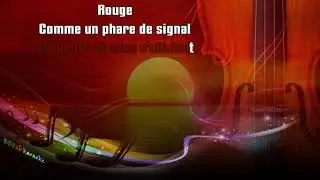 Michel Sardou - Rouge (1984) [BDFab karaoke]
