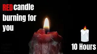 10 Hours Candle burning 🔥 Meditation & Relaxing Songs