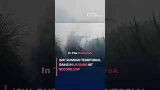 ISW: Russian territorial gains in Ukraine hit record low #worldnews #news