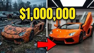 This Was Scrap Metal&hellip; Now It&rsquo;s a $1,000,000 Lamborghini | Extreme Car Restoration
