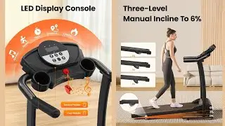 This Treadmill CHANGED My Home Gym (Honest Review) | 3.0HP Foldable Treadmill with Incline