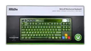 TECLADO DE XBOX | Unboxing y review 8Bitdo retro XBOX