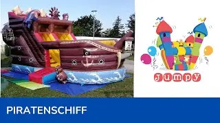 JUMPY - Hüpfburg Piratenschiff