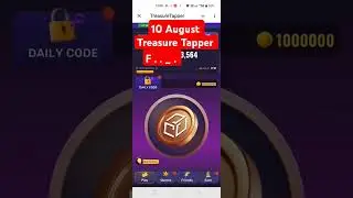 Treasure tapper daily code 10 august | Treasure tapper daily code  | Treasure tapper