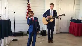 National Anthem | Peyton Jackson & Easton Shane