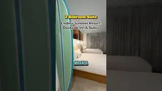 2 Bedroom Suite Room Tour at Endless Summer Resort: Dockside Inn & suites in Universal Orlando