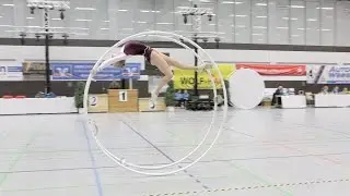 Deutsche Meisterschaften in Rh&ouml;nradturnen 2015 Finale Gerade Frauen  6. Platz Kira Homeyer