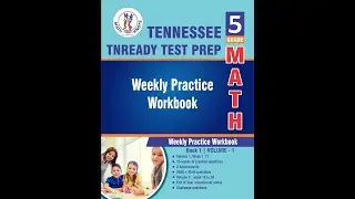 Tennessee TCAP 5th Grade Math Test Prep | Volume 1 Workbook | 2500+ Practice Questions