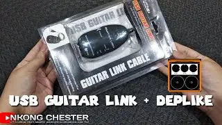 Cara menggunakan USB guitar link dan deplike Android