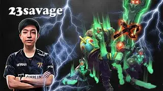 23savage - Wraith King Safelane | Dota 2 7.28c Gameplay