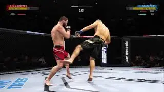 UFC 4 gameplay